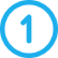 1 number logo